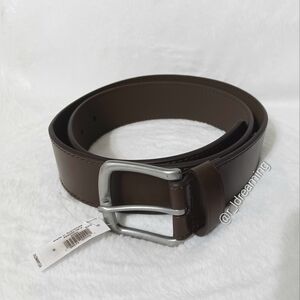 NWT Old Navy Brown Men's Faux-Leather Belt Size Medium